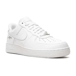 NIKE X TRAVIS SCOTT Scarpe Sneakers Air Force 1 Low 07 White Cactus Jack Utopia Edition