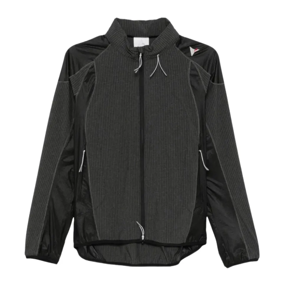 Numb Pinstriped Hood Jacket