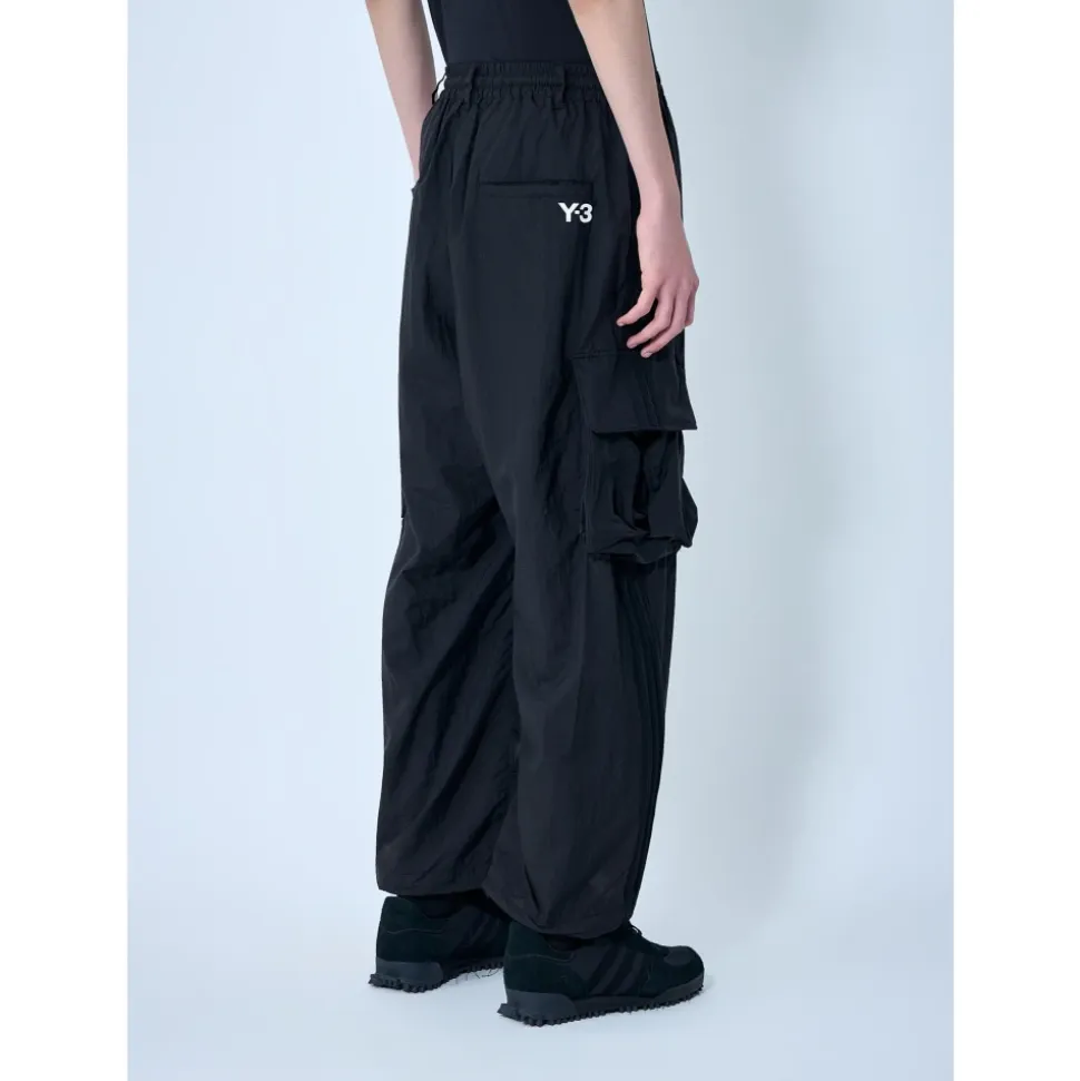 Nylon Wired 3 Stripes Cargo Pants