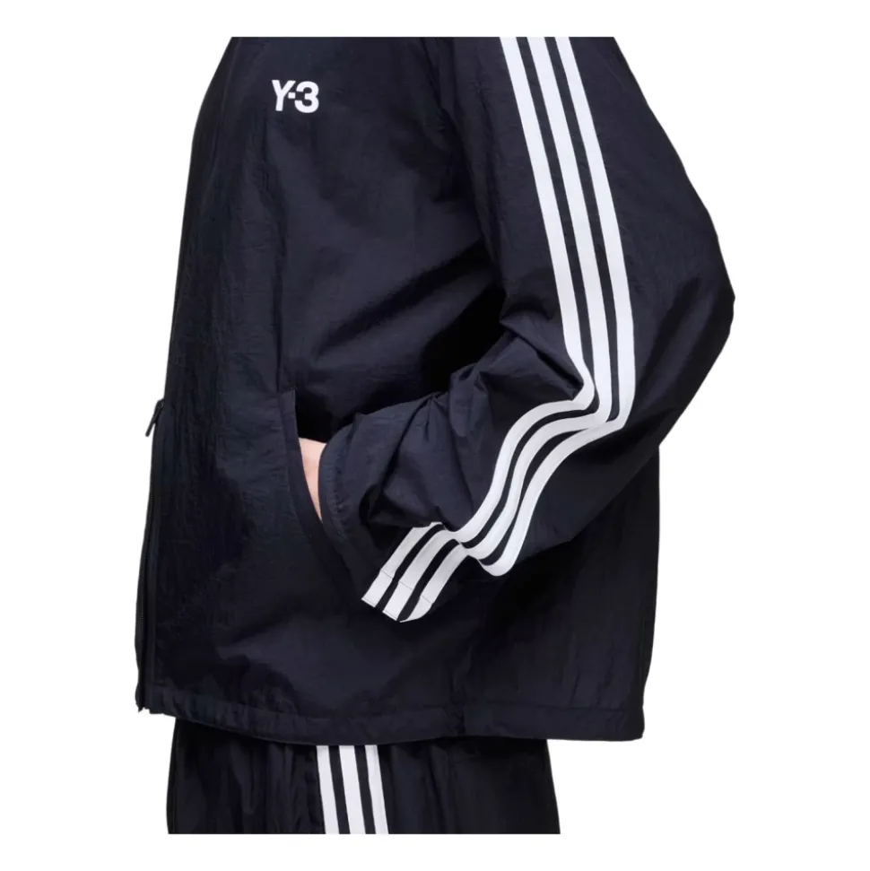 Nylon Wired 3-Stripes Track Top