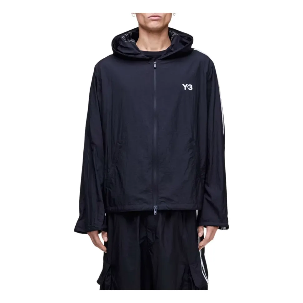 Nylon Wired 3-Stripes Track Top