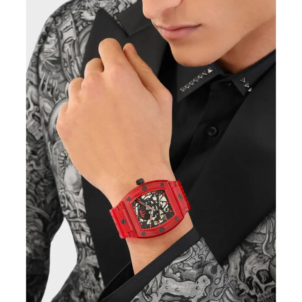 Orologio automatico da uomo The $keleton Crystal