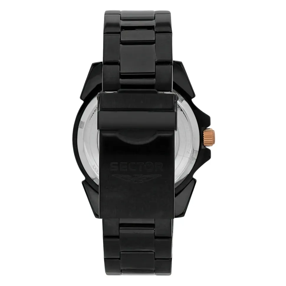 Orologio Automatico Uomo Acciaio Nero