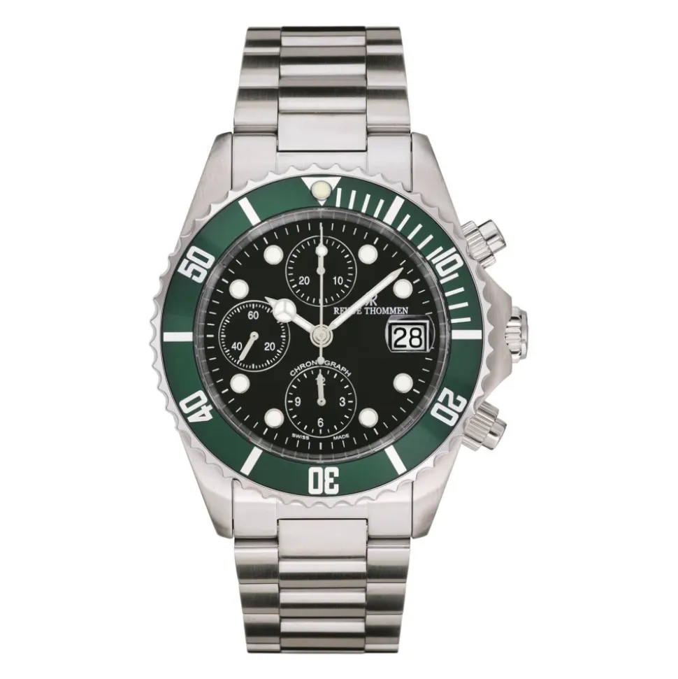 Orologio Diver Chrono in Acciaio Inox
