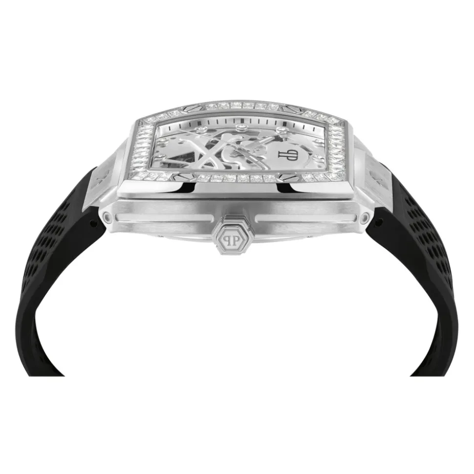 Orologio Skeleton con Cristalli