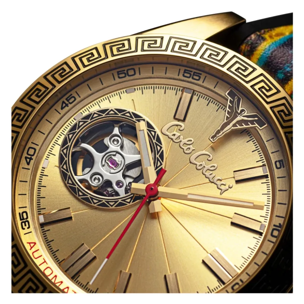 Orologio sportivo in acciaio inossidabile con cinturino in silicone