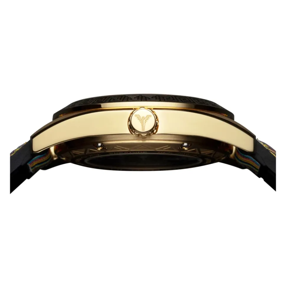 Orologio sportivo in acciaio inossidabile con cinturino in silicone