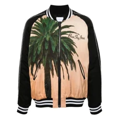 Palm Tree Bomber Jacket