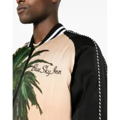 Palm Tree Bomber Jacket