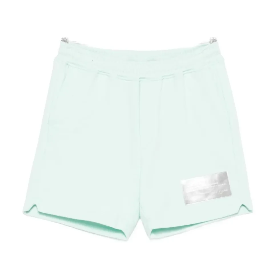 Pantaloncini con patch logo