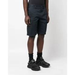 Pantaloncini Cargo Slim-Fit Effetto OLD
