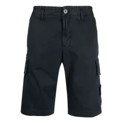 Pantaloncini Cargo Slim-Fit Effetto OLD