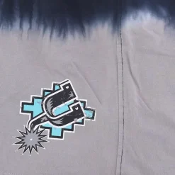 pantaloni corti man nba cravatta orizzontale tintura corta classiche di legno duro saaspu
