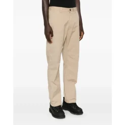 Pantaloni Beige con Tasche