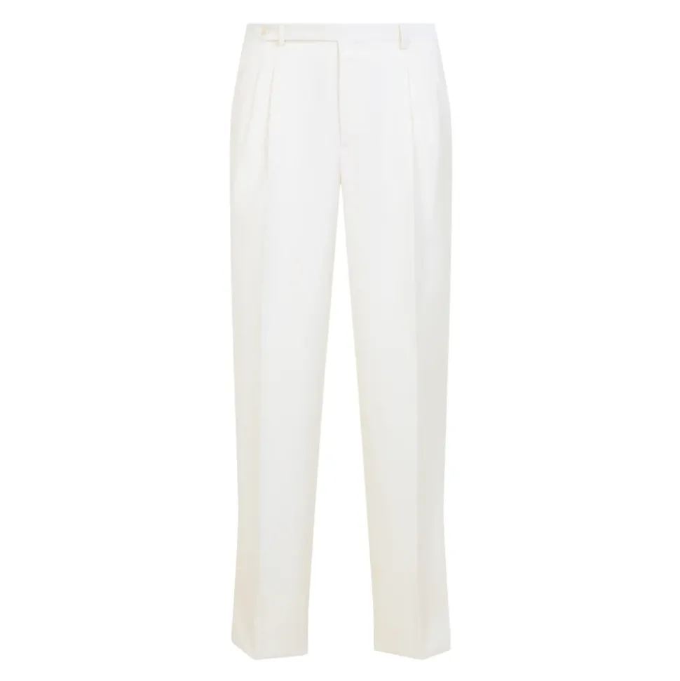 Pantaloni Capri in Lana