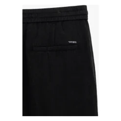 Pantaloni con laccio relaxed fit