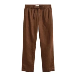 Pantaloni dritti in lino
