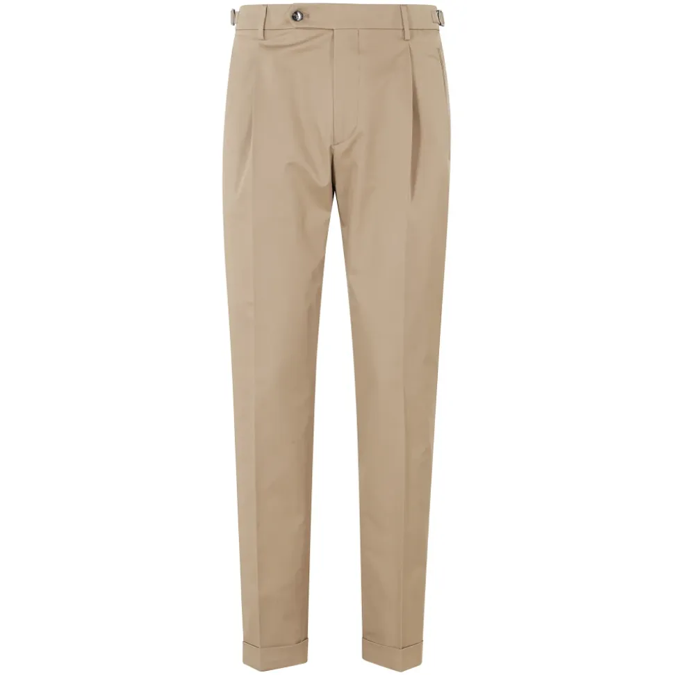 Pantaloni Dritti Retro