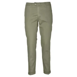 Pantaloni in Cotone Elasticizzato
