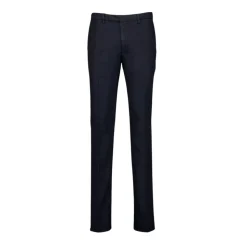 Pantaloni Navy in Cotone-Lino