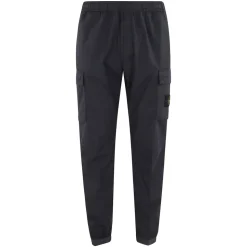 Pantaloni 'Paracadute' in Tela di Cotone Stretch