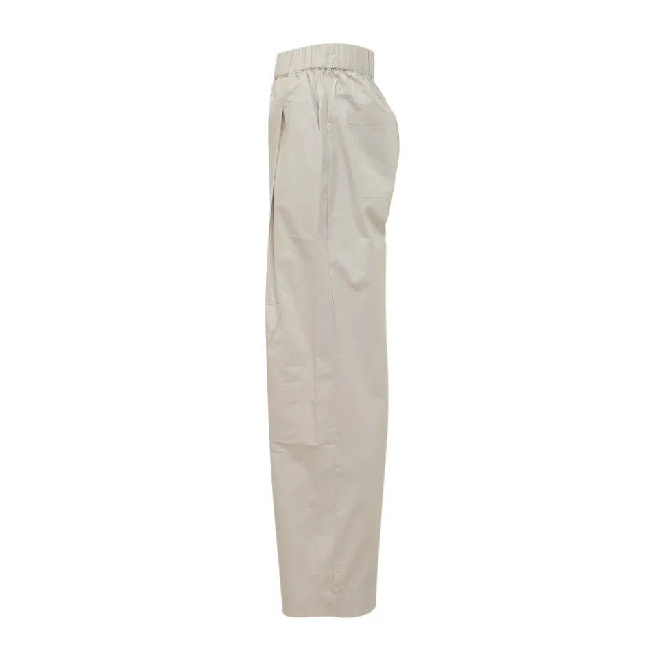 Pantaloni Popeline