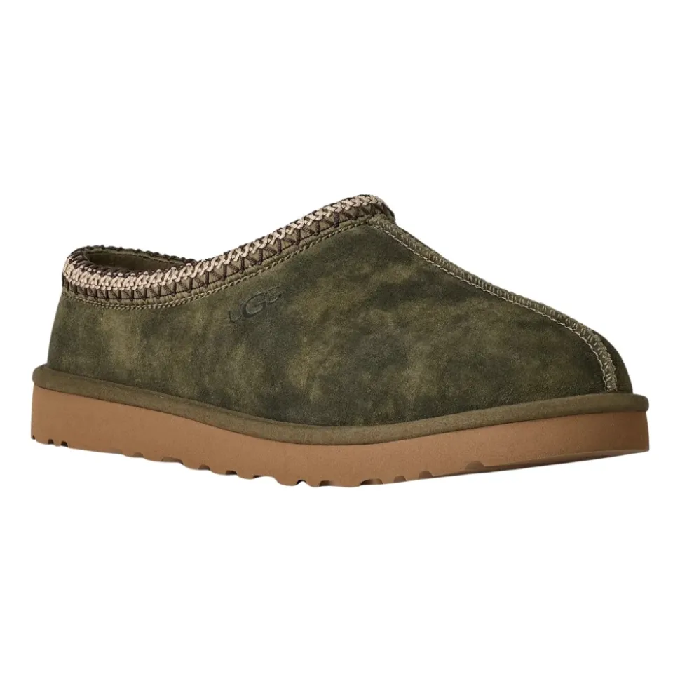 Pantofole Comode in Camoscio Burnt Olive