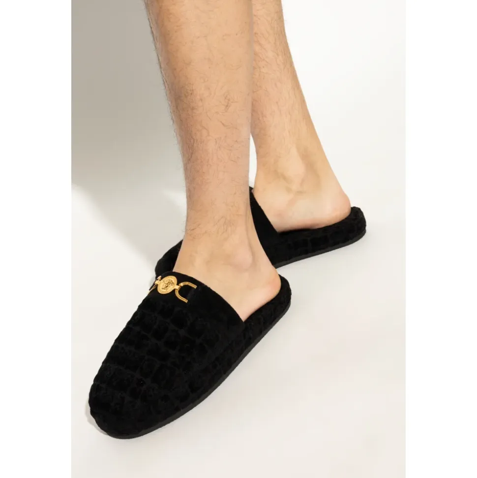 Pantofole con logo
