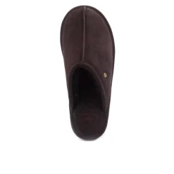 Pantofole in camoscio da uomo Barron