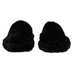 Pantofole in Velluto Nere