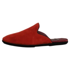 Pantofole Scivoli in Camoscio Arancione
