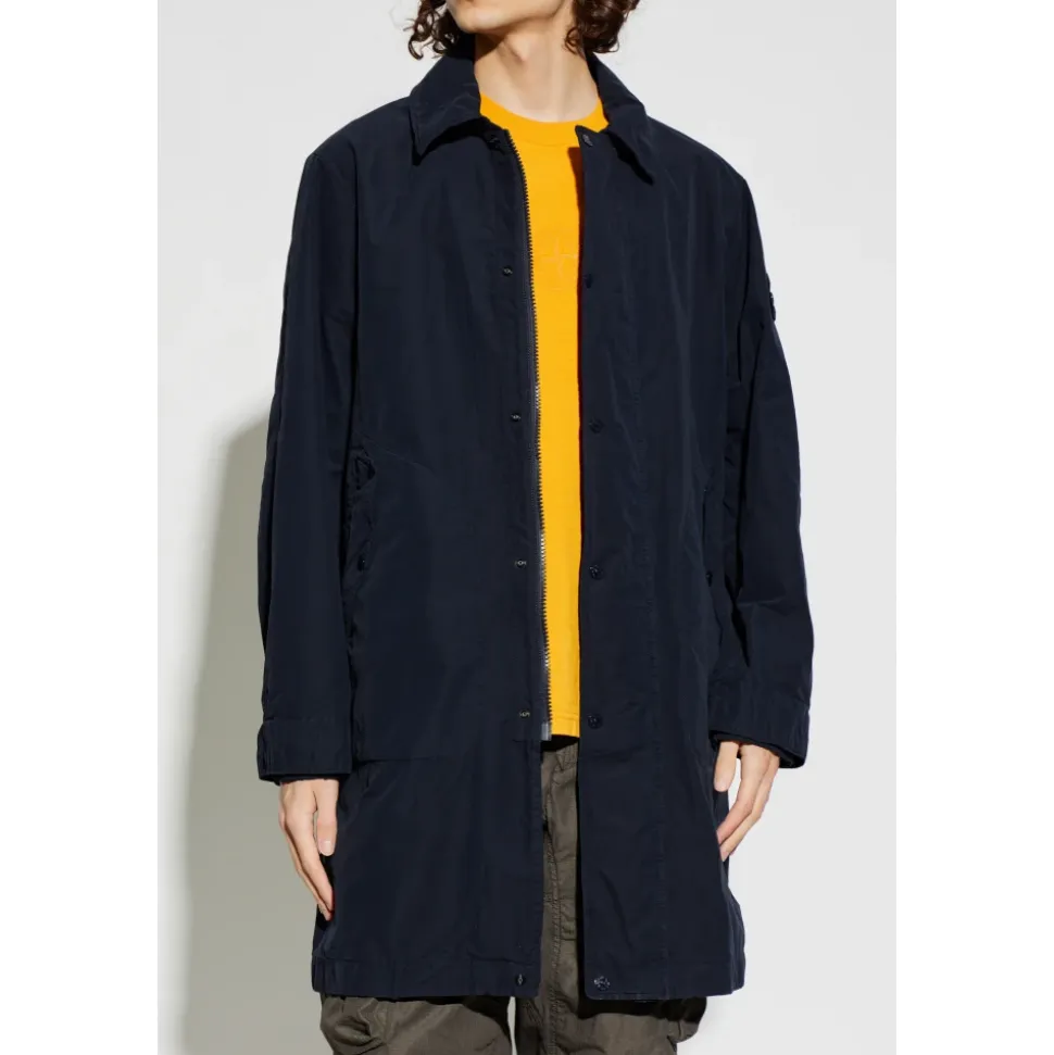 Parka con Bottoni
