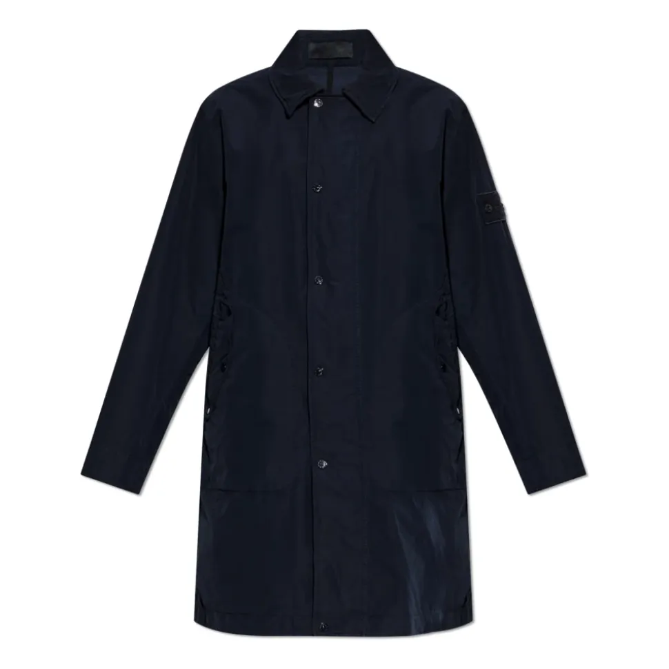 Parka con Bottoni