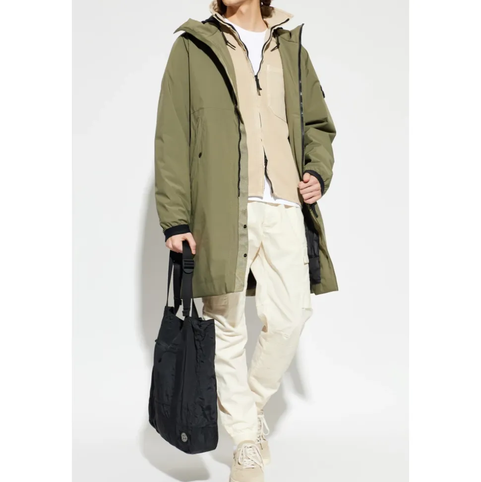 Parka con cappuccio