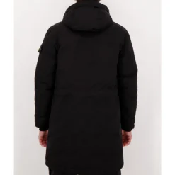 Parka Lungo Imbottito con Trattamento Idrorepellente