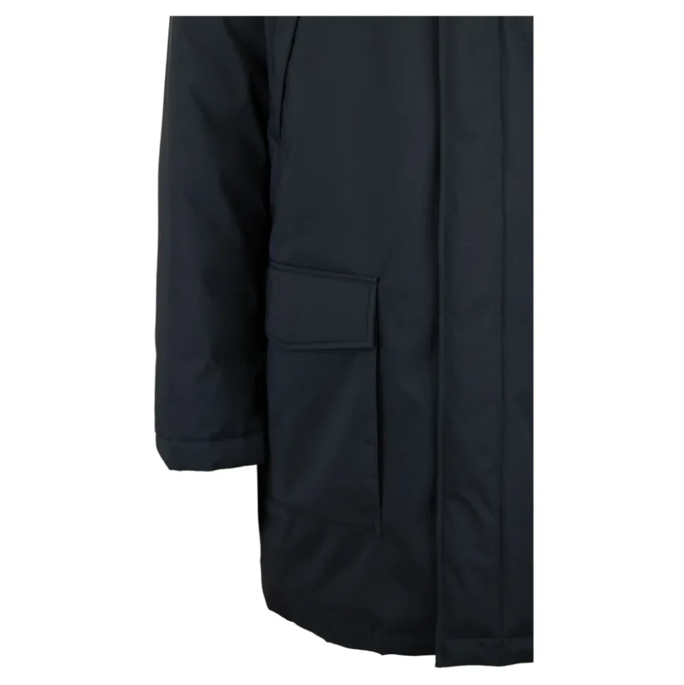 Parka Uomo con Bottoni Automatici e Zip