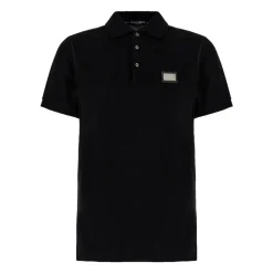 Polo con etichetta del marchio