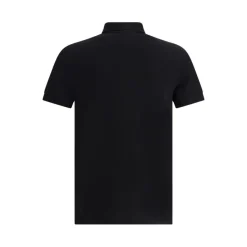 Polo con Patch Monogramma Stile Classico