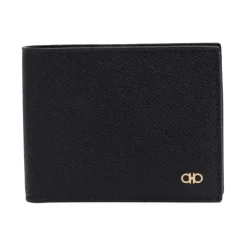 Portafoglio in Pelle Nera Accessori Eleganti