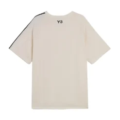 Raw Edge 3-Stripes Short Sleeve Tee