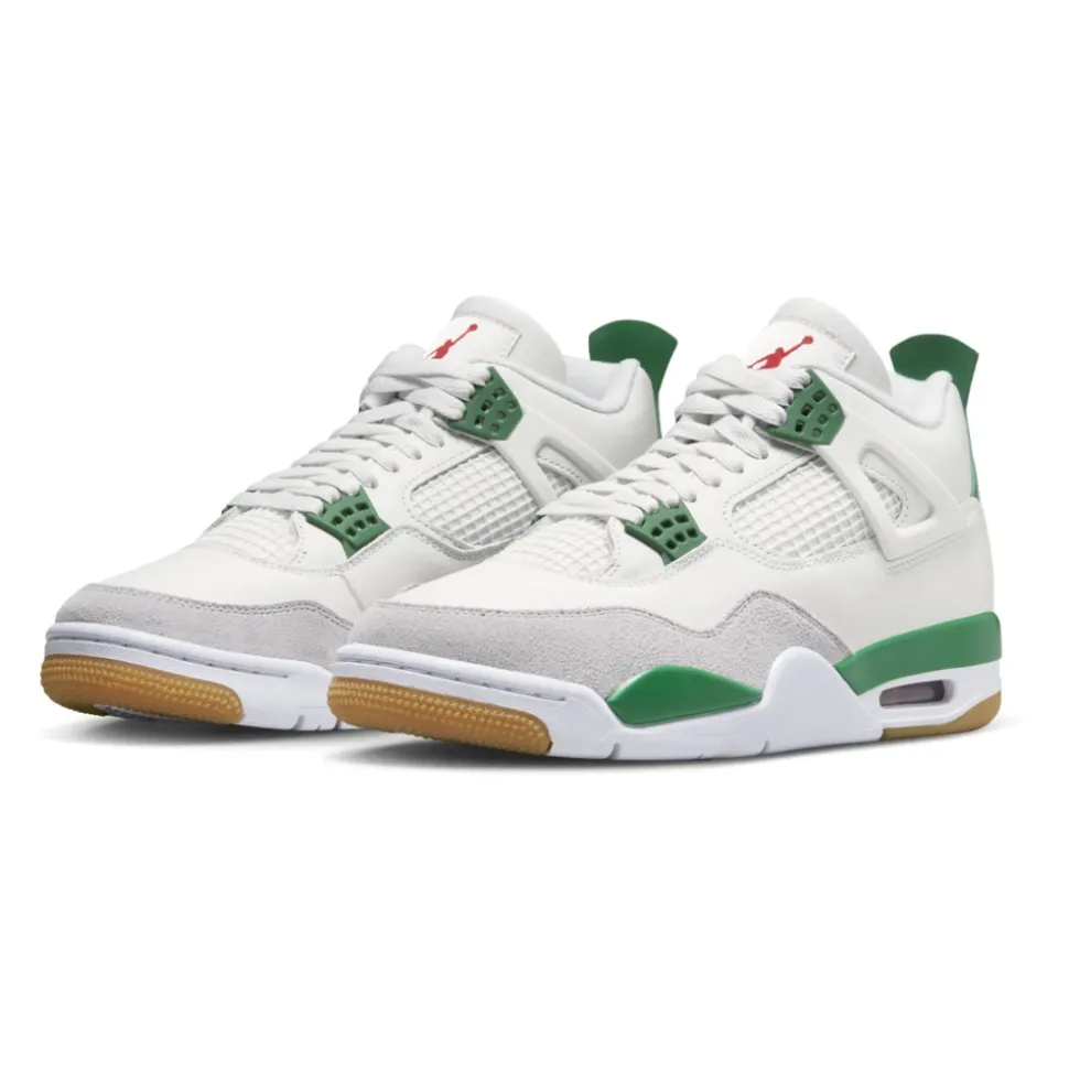 Retro Pine Green Sneakers