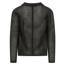 Rever Traforata Rete Cardigan