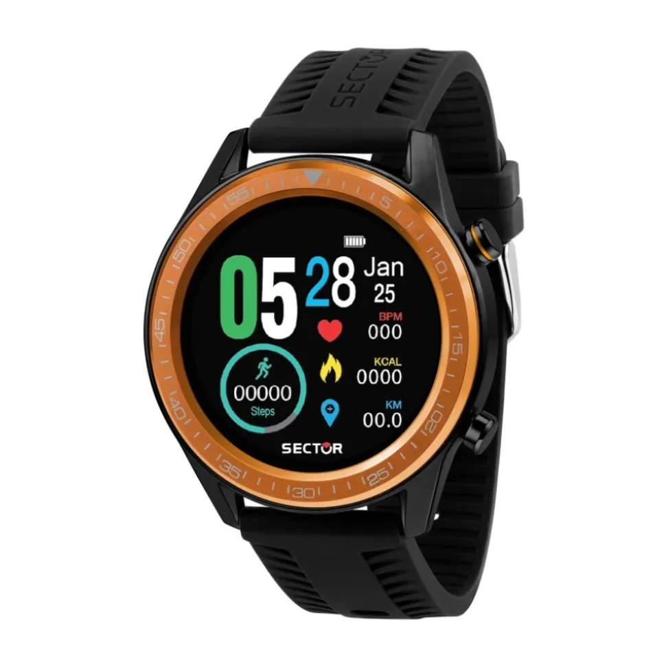 S-02 SMART Orologio Digitale Arancione