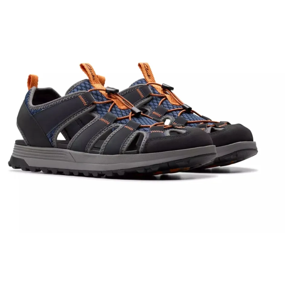 Sandalia Uomo Wave Blu