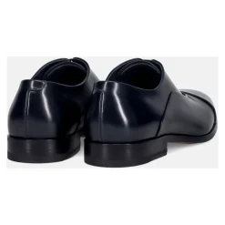 Scarpe basse blu artigianali