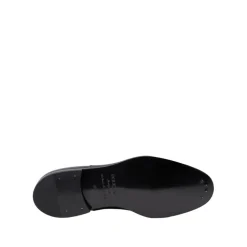 Scarpe basse derby in pelle spazzolata