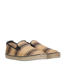 Scarpe basse in nero e marrone