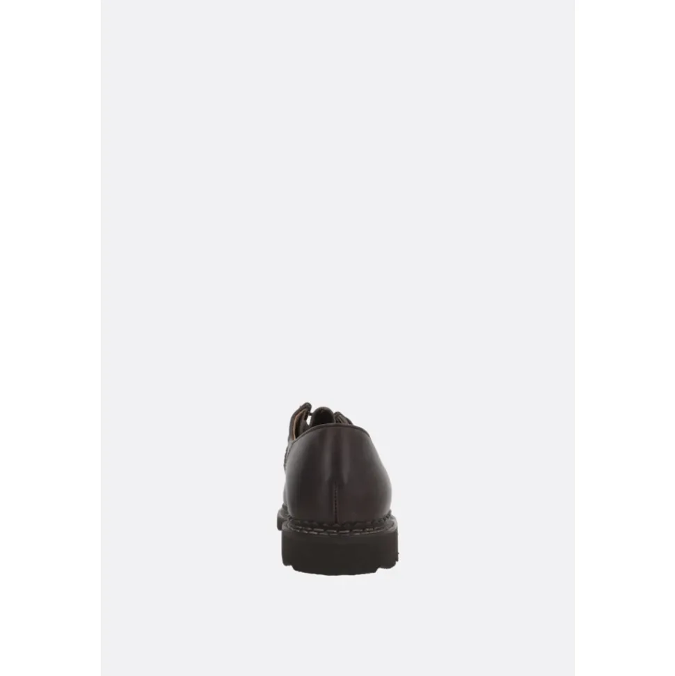 Scarpe Derby in pelle marrone