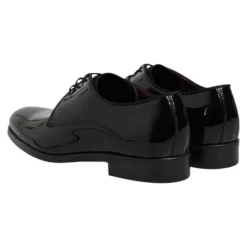 Scarpe Derby in pelle nera