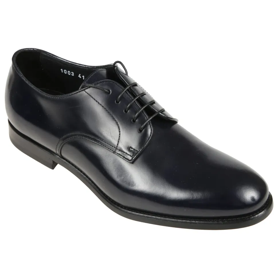 Scarpe derby lucide